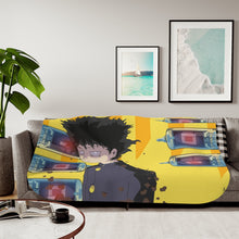 Load image into Gallery viewer, Mob Psycho 100 Shigeo Kageyama Sherpa Blanket
