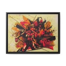 Load image into Gallery viewer, Asuka and Unit 02 Street Art Canvas Framed Art Print
