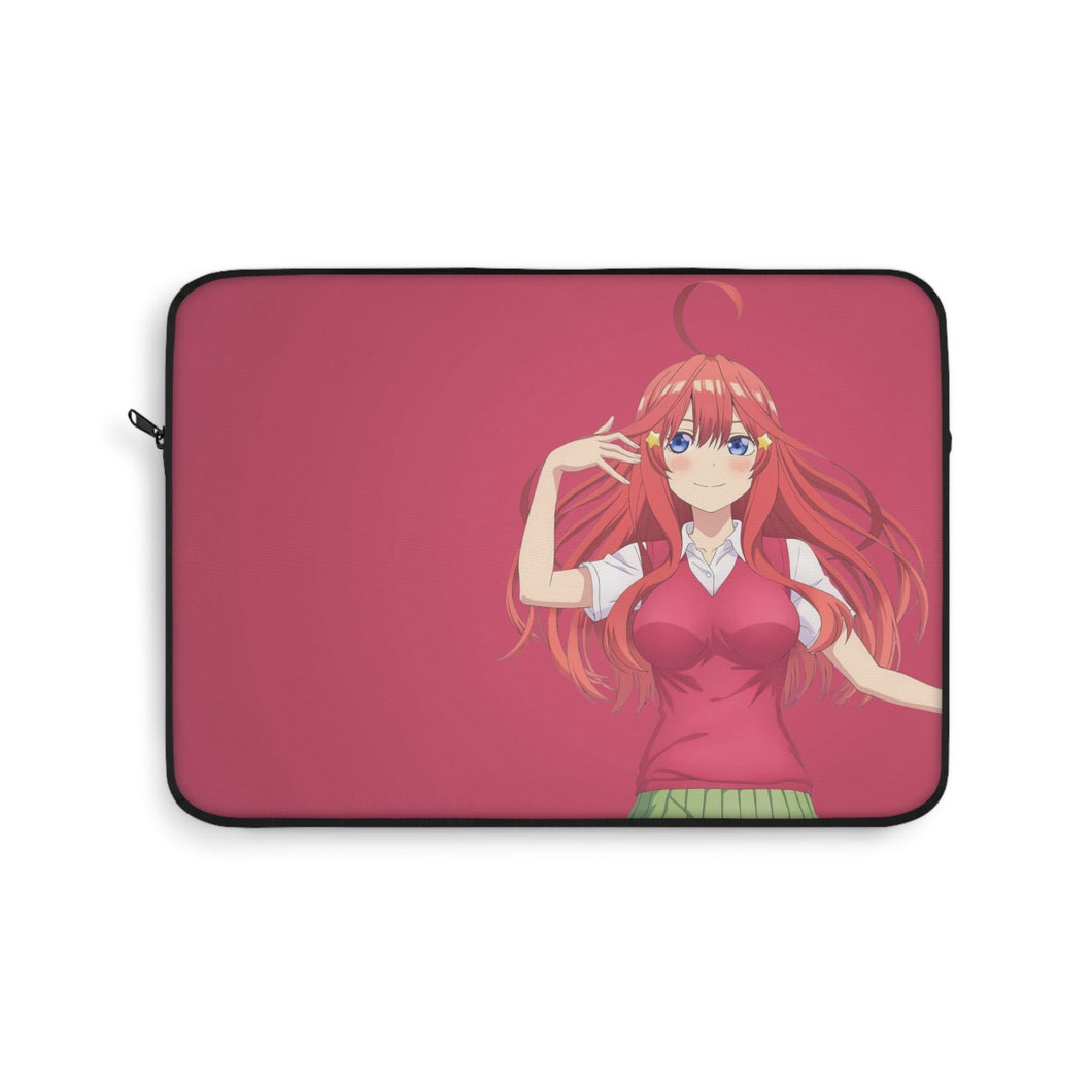 Itsuki Nakano from 5-Toubun no Hanayome Laptop Sleeve