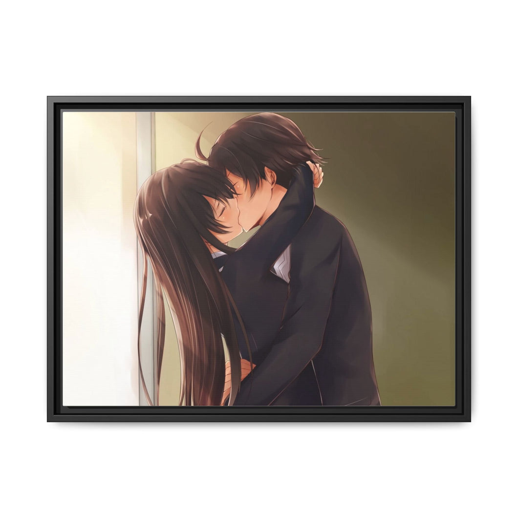 Hachiman x Yukino Canvas Framed Art Print