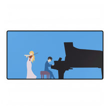 Load image into Gallery viewer, Arima and Kaori Mouse Pad (Desk Mat)
