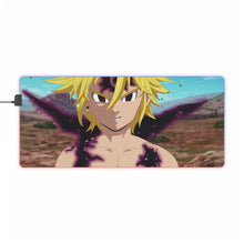Load image into Gallery viewer, Meliodas RGB LED Mouse Pad (Desk Mat)

