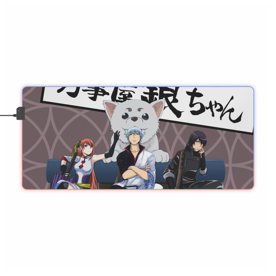 Anime Gintama RGB LED Mouse Pad (Desk Mat)