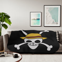 Load image into Gallery viewer, Anime One Piecer Sherpa Blanket
