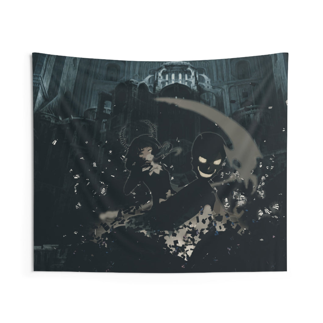 Black Rock Shooter Indoor Wall Tapestry