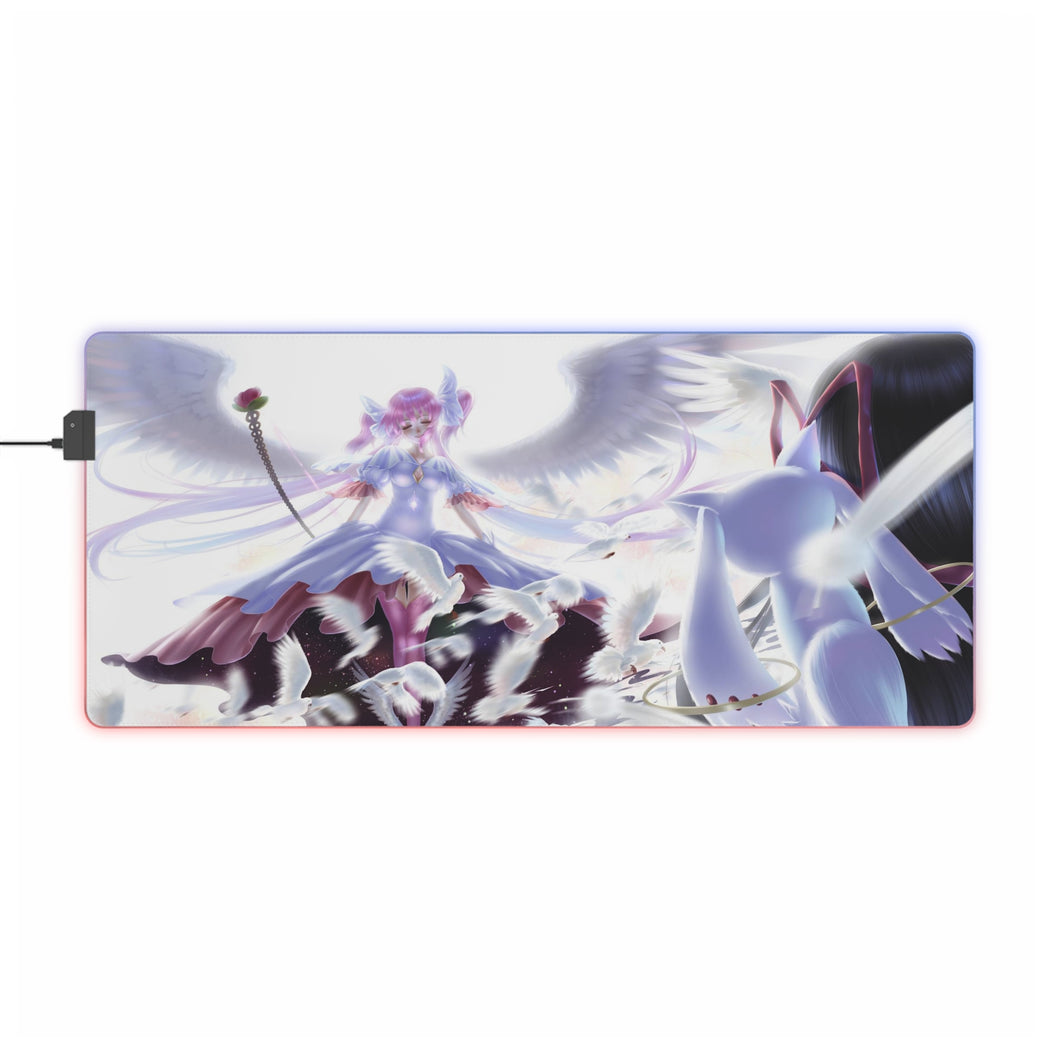 Puella Magi Madoka Magica RGB LED Mouse Pad (Desk Mat)
