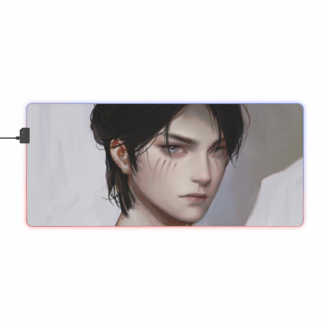 Anime Attack On Titan RGB LED Mouse Pad (Desk Mat)