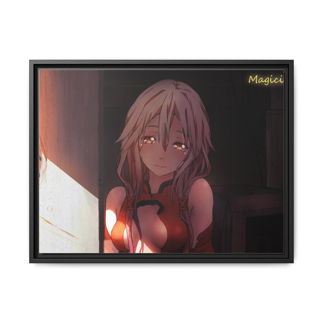 Anime Guilty Crown Canvas Framed Art Print