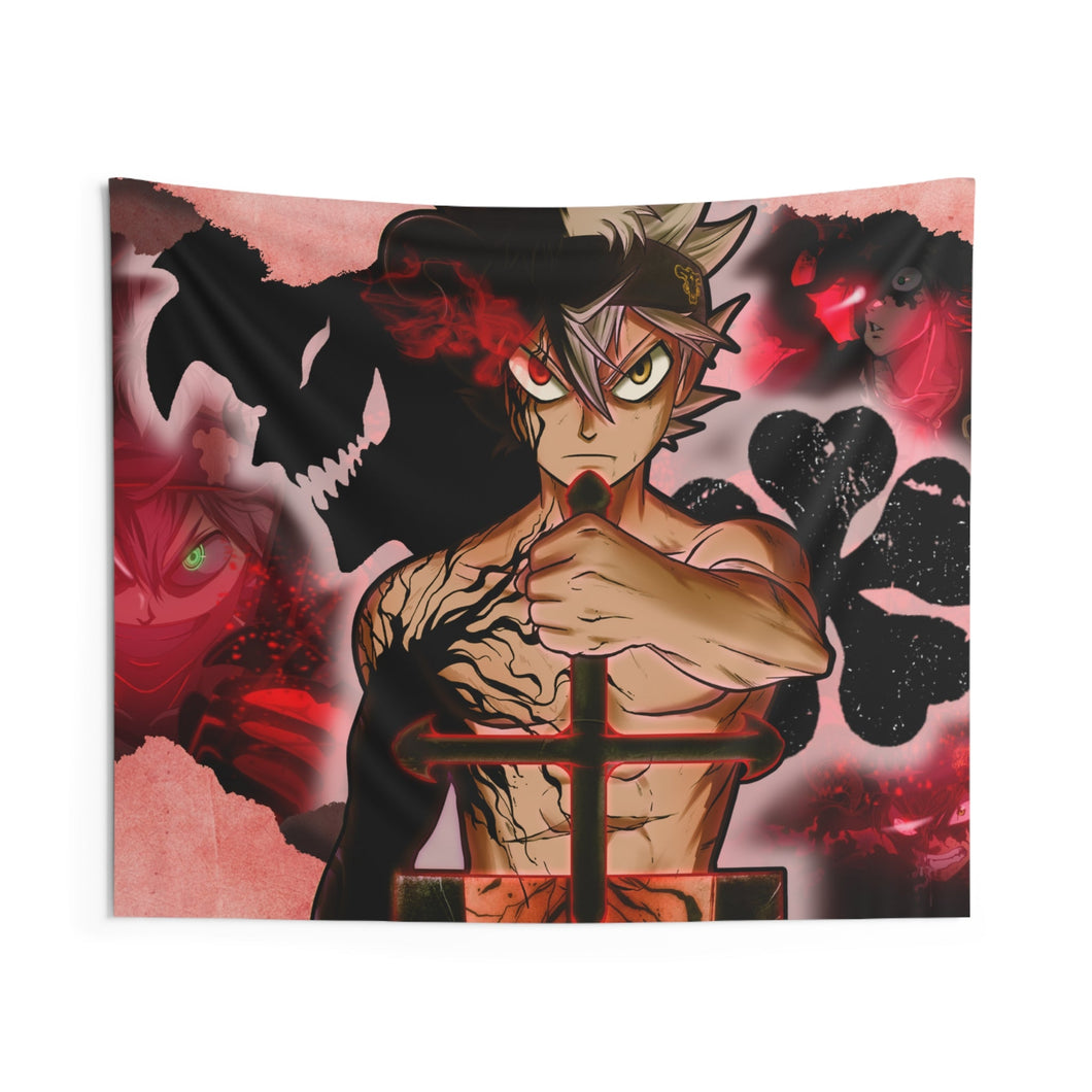 Asta (Black Clover) - Desktop Indoor Wall Tapestry