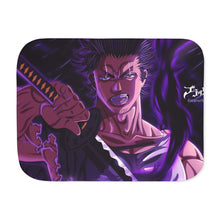 Load image into Gallery viewer, Anime Black Clover Sherpa Blanket
