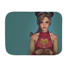 Load image into Gallery viewer, Jolyne Cujoh / Stone Ocean Sherpa Blanket

