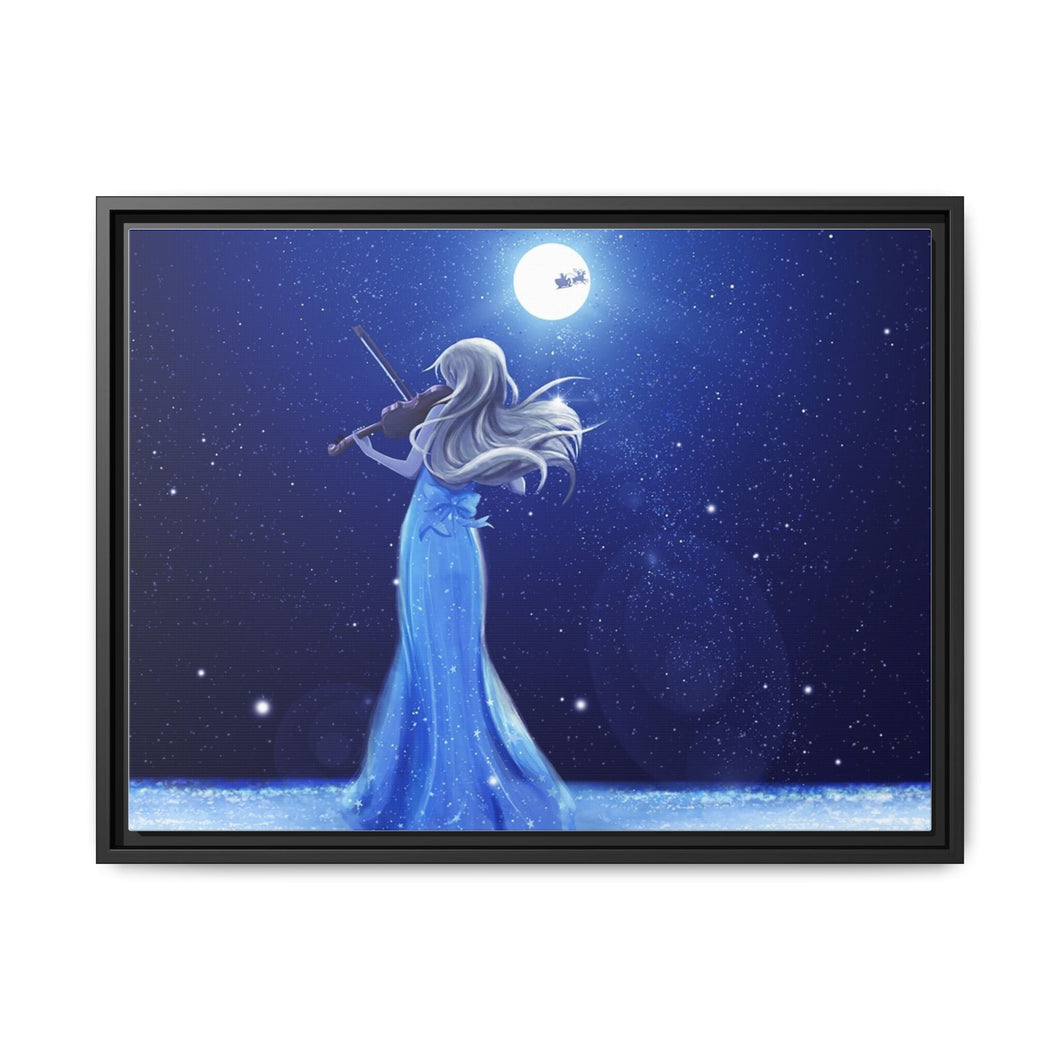 Anime Your Lie in April Canvas Framed Art Print