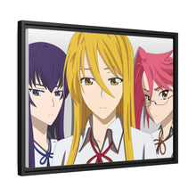 Load image into Gallery viewer, S.S.S Saeko, Shizuka e Saya Canvas Framed Art Print
