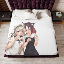 Load image into Gallery viewer, Kaguya and Miyuki&#39;s sister Sherpa Blanket
