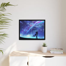 Load image into Gallery viewer, Your Name. Canvas Framed Art Print
