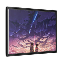 Load image into Gallery viewer, Taki and Mitsuha (Your Name) Canvas Framed Art Print
