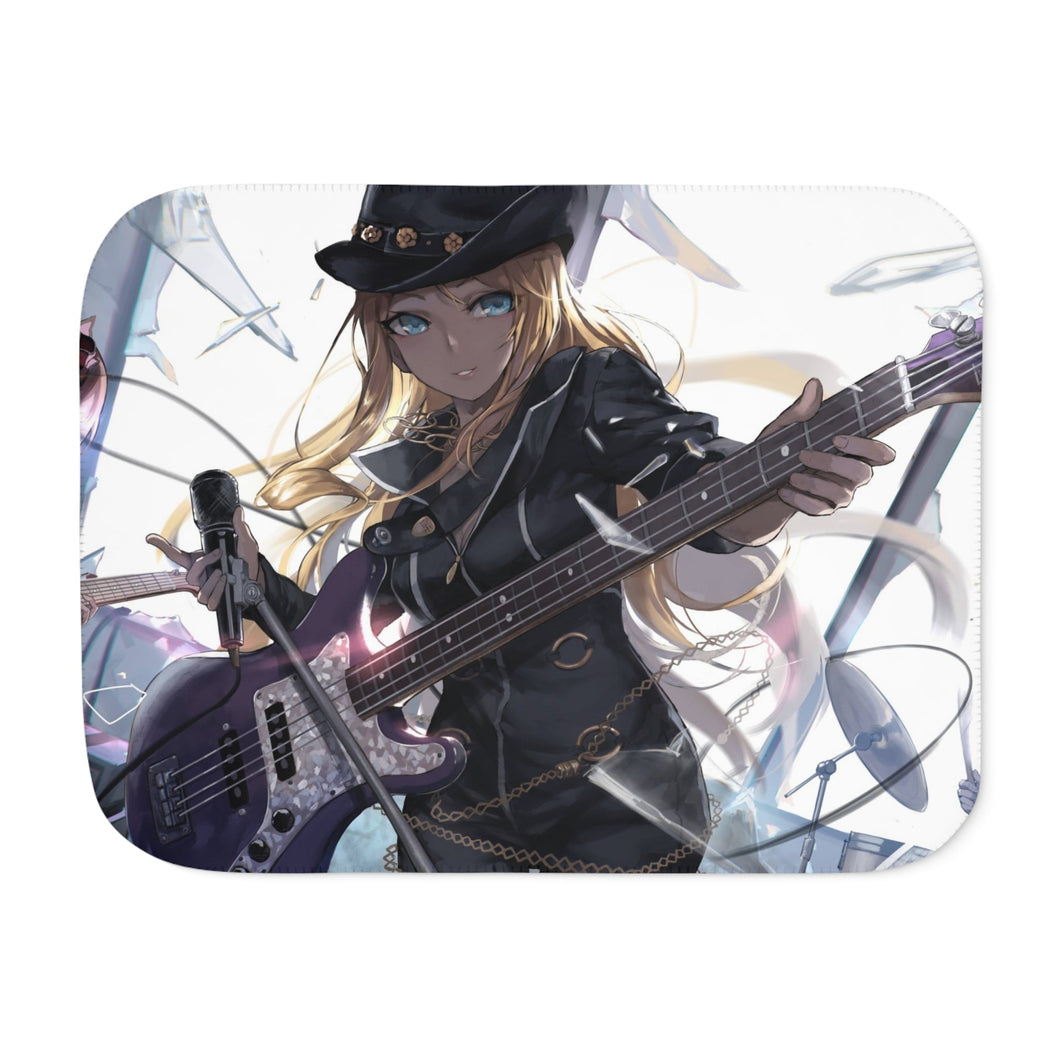 bibi rock to you Sherpa Blanket