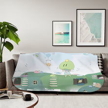 Load image into Gallery viewer, Dango World Sherpa Blanket
