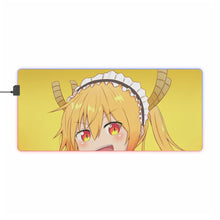 Load image into Gallery viewer, Miss Kobayashi's Dragon Maid Kobayashi San Chi No Maid Dragon, Tohru RGB LED Mouse Pad (Desk Mat)
