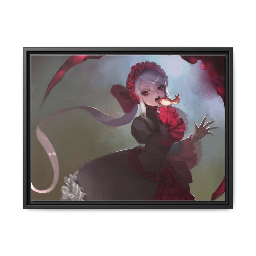 Shalltear Bloodfallen Canvas Framed Art Print
