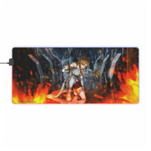 Load image into Gallery viewer, Sword Art Online Asuna Yuuki RGB LED Mouse Pad (Desk Mat)
