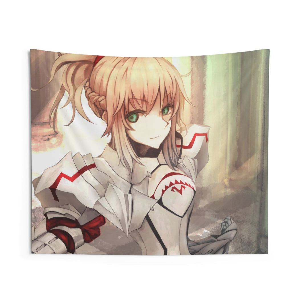 Fate/Apocrypha Saber Of Red Indoor Wall Tapestry
