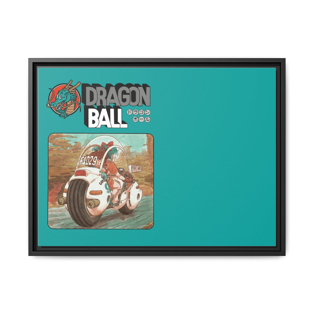 Dragon Ball Volume 01 Chapter 01 Canvas Framed Art Print