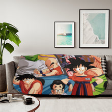 Load image into Gallery viewer, Last Tournament Dragon Ball Sherpa Blanket
