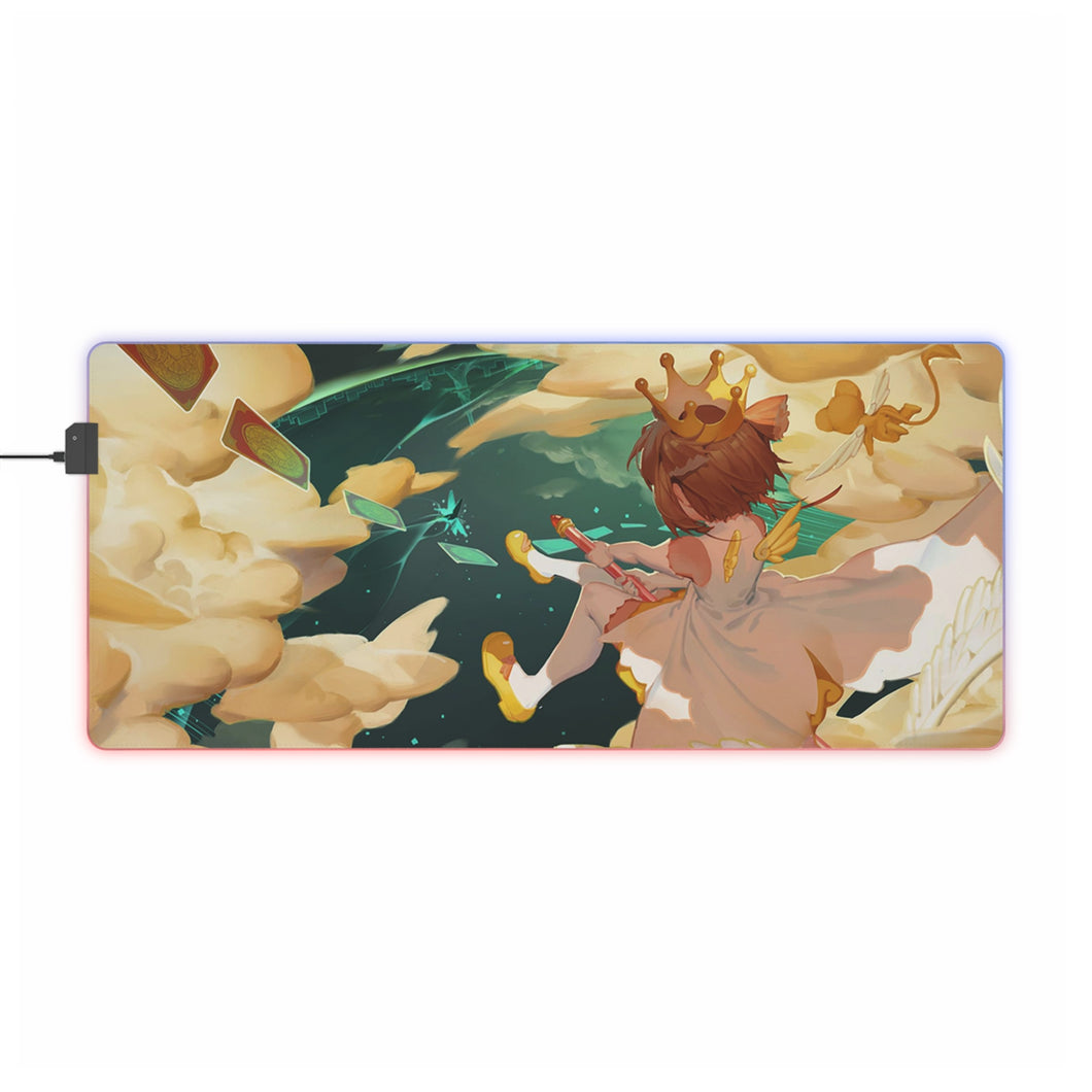 Cardcaptor Sakura Sakura Kinomoto, Keroberos RGB LED Mouse Pad (Desk Mat)