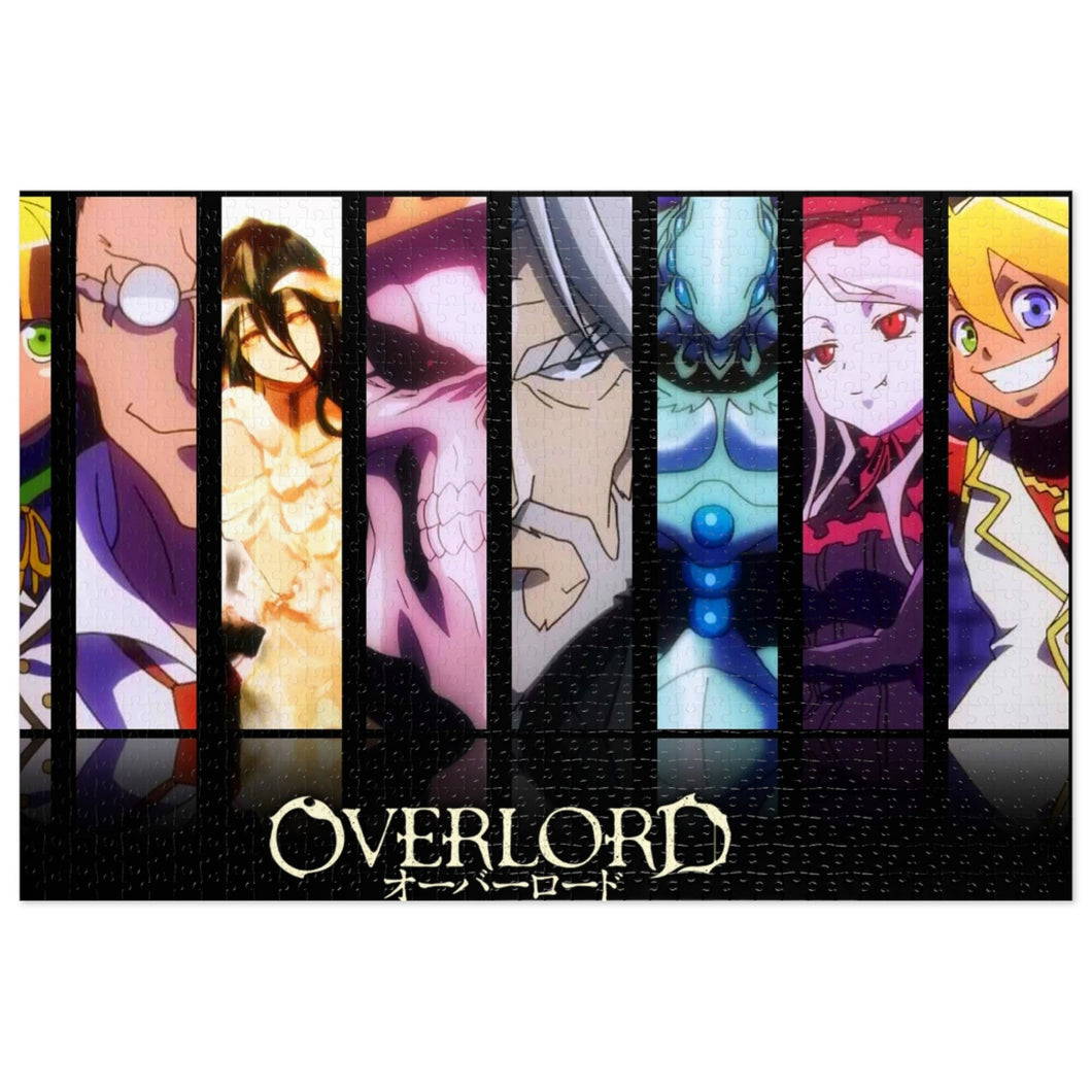 Overlord Albedo, Shalltear Bloodfallen, Demiurge, Sebas Tian Jigsaw Puzzle