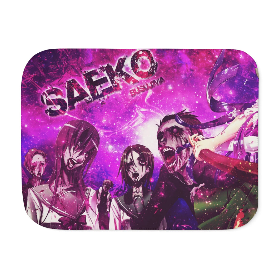 Highschool Of The Dead Sherpa Blanket