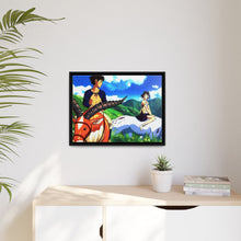Load image into Gallery viewer, Anime Princess Mononoke Canvas Framed Art Print
