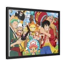 Load image into Gallery viewer, Luffy&#39;s crew Canvas Framed Art Print

