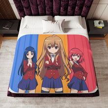 Load image into Gallery viewer, Anime Toradora! Sherpa Blanket
