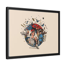 Load image into Gallery viewer, Princess Mononoke Canvas Framed Art Print
