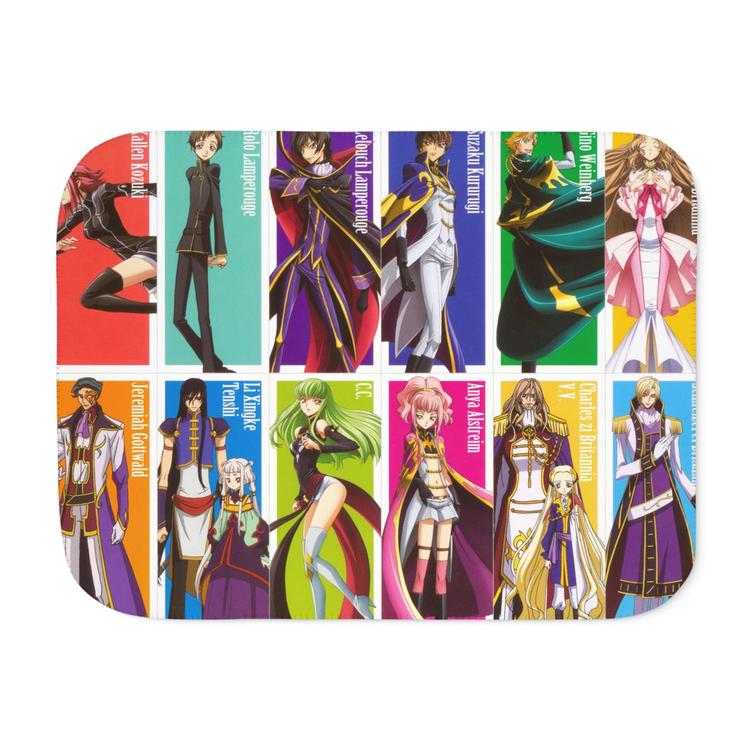 Anime Code Geass Sherpa Blanket