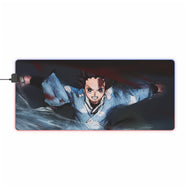 Tanjiro Kamado RGB LED Mouse Pad (Desk Mat)