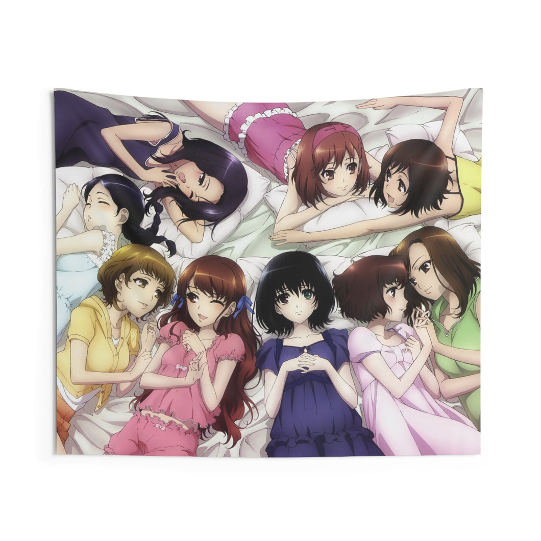 Another Mei Misaki, Izumi Akazawa Indoor Wall Tapestry