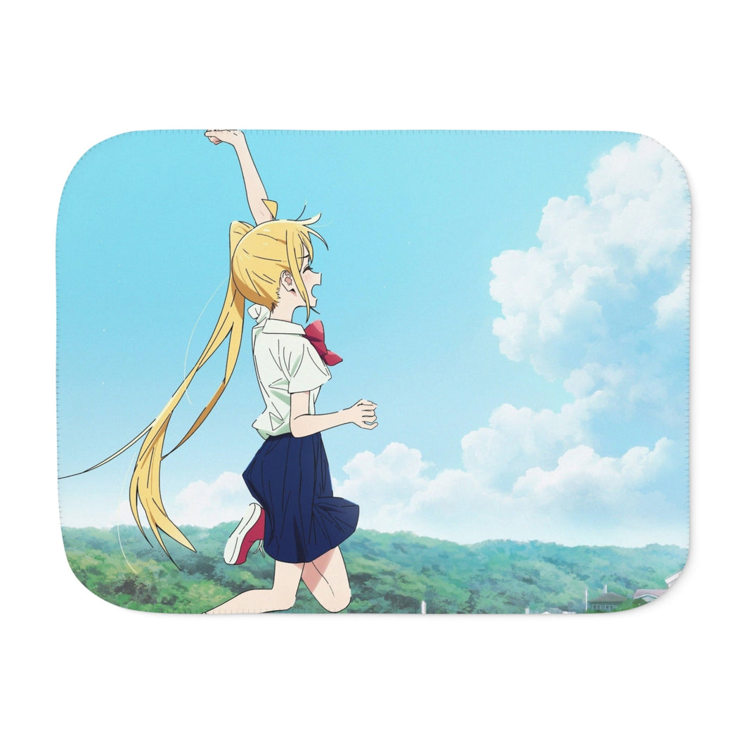 Bocchi the Rock Sherpa Blanket