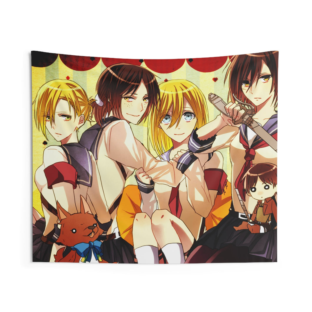 Anime Attack On Titan Indoor Wall Tapestry