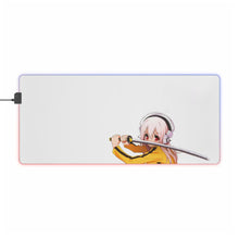 Load image into Gallery viewer, Super Sonico RGB LED Mouse Pad (Desk Mat)
