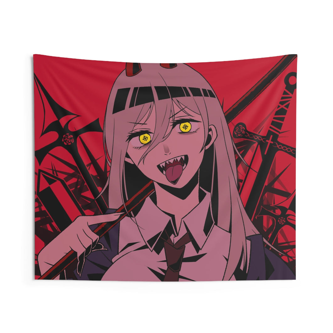 Anime Chainsaw Man Indoor Wall Tapestry