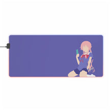Load image into Gallery viewer, Mirai Nikki Yuno Gasai RGB LED Mouse Pad (Desk Mat)
