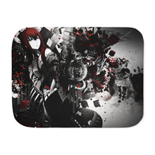 Load image into Gallery viewer, Makise Kurisu Sherpa Blanket
