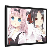 Load image into Gallery viewer, Kaguya and Chika Canvas Framed Art Print
