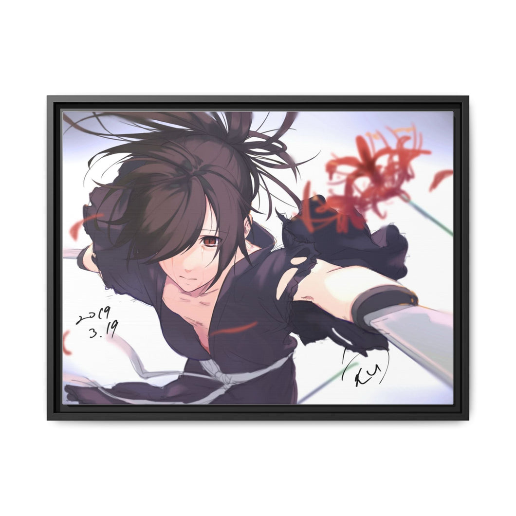 Hyakkimaru Canvas Framed Art Print