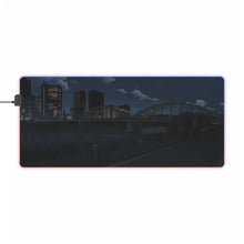 Load image into Gallery viewer, Anime Bridge RGB LED Mouse Pad (Desk Mat)
