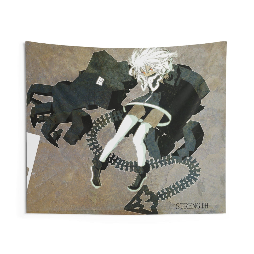 Black Rock Shooter Indoor Wall Tapestry