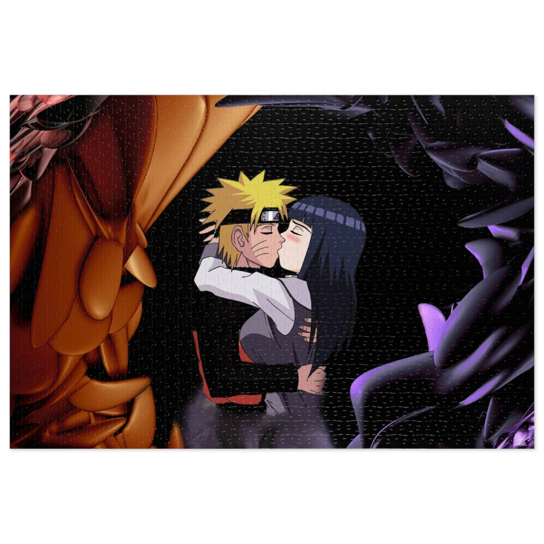 Naruto and Hinita Kissing Jigsaw Puzzle