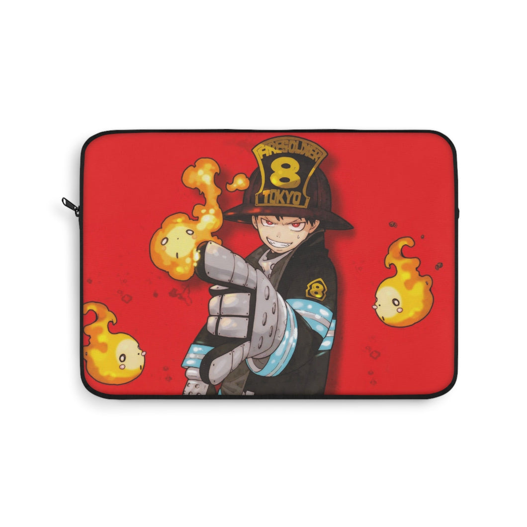 Fire Force Shinra Kusakabe Laptop Sleeve